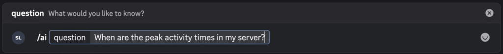 ServerLens AI Slash Command